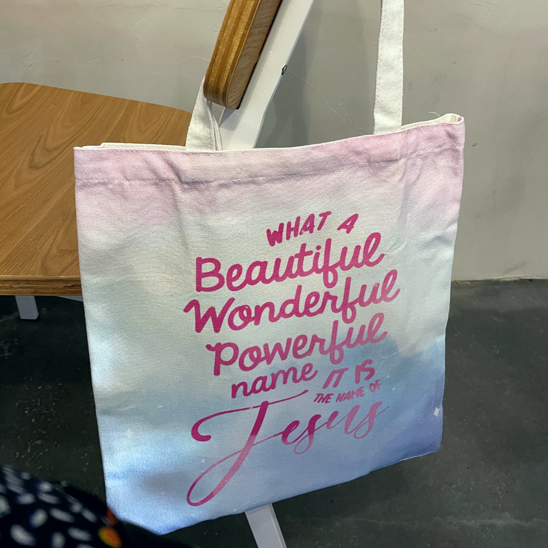 The Name Of Jesus Tote Bag