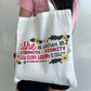 Proverbs 31:25 Tote Bag