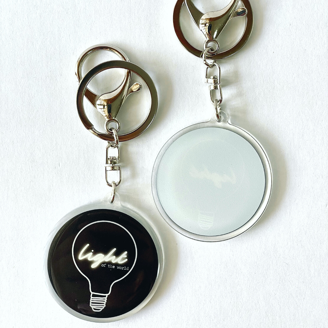 Light Of The World Keychain