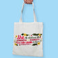 Proverbs 31:25 Tote Bag