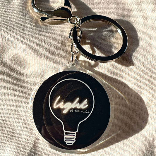 Light Of The World Keychain