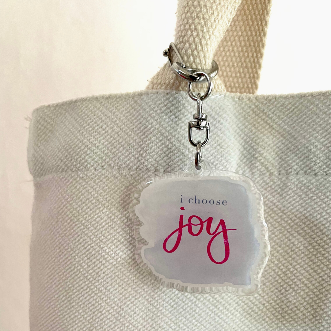 I Choose Joy Keychain