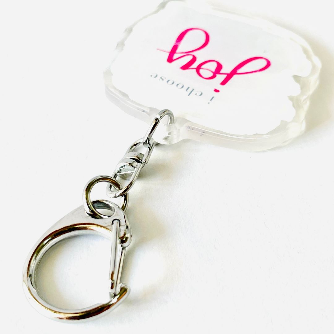 I Choose Joy Keychain